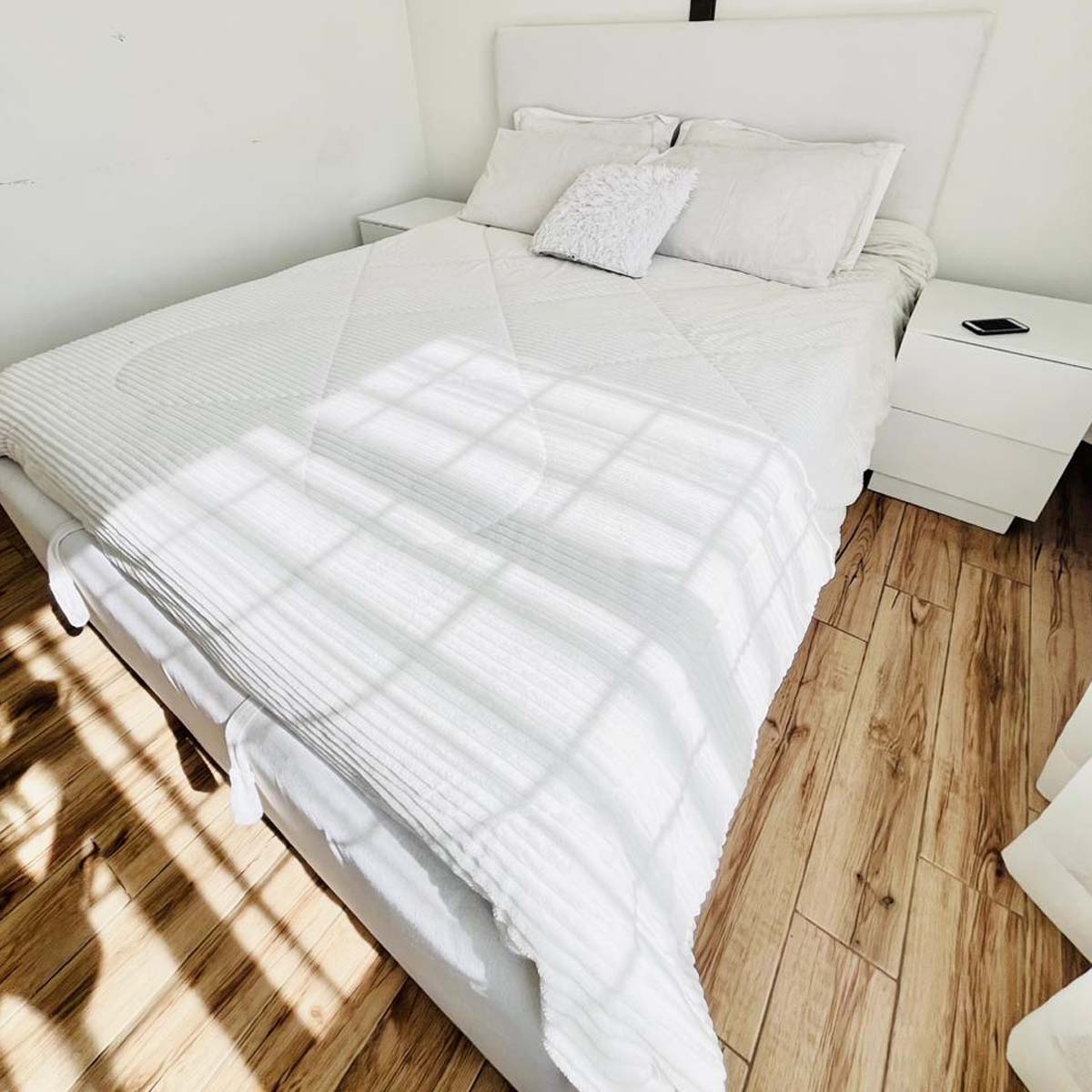 Storage Bed – Plain Headboard